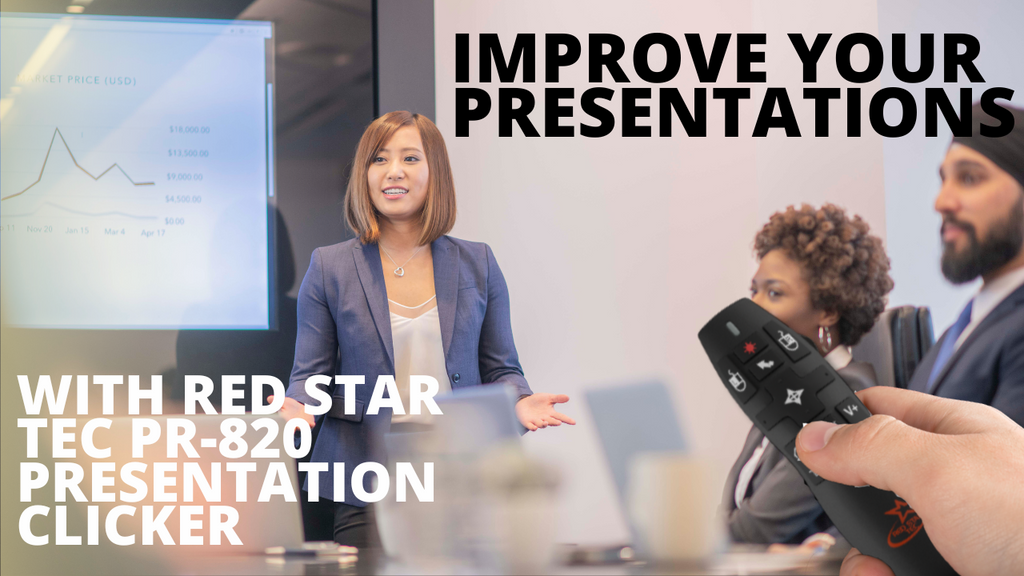 Improve your Presentations with Red Star Tec PR-820 Presentation Clicker