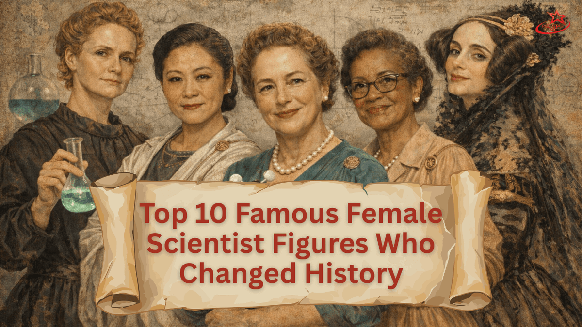Top 10 Famous Female Scientists Who Changed History | Red Star Tec