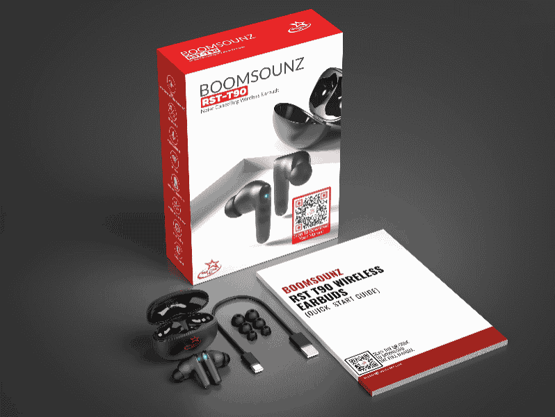 Red Star Tec T-90 BoomSounz Wireless Earbuds